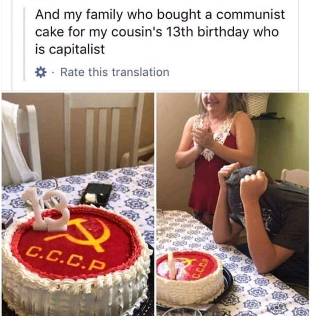 Communist Cakes Memes Collection - Dark Fart.